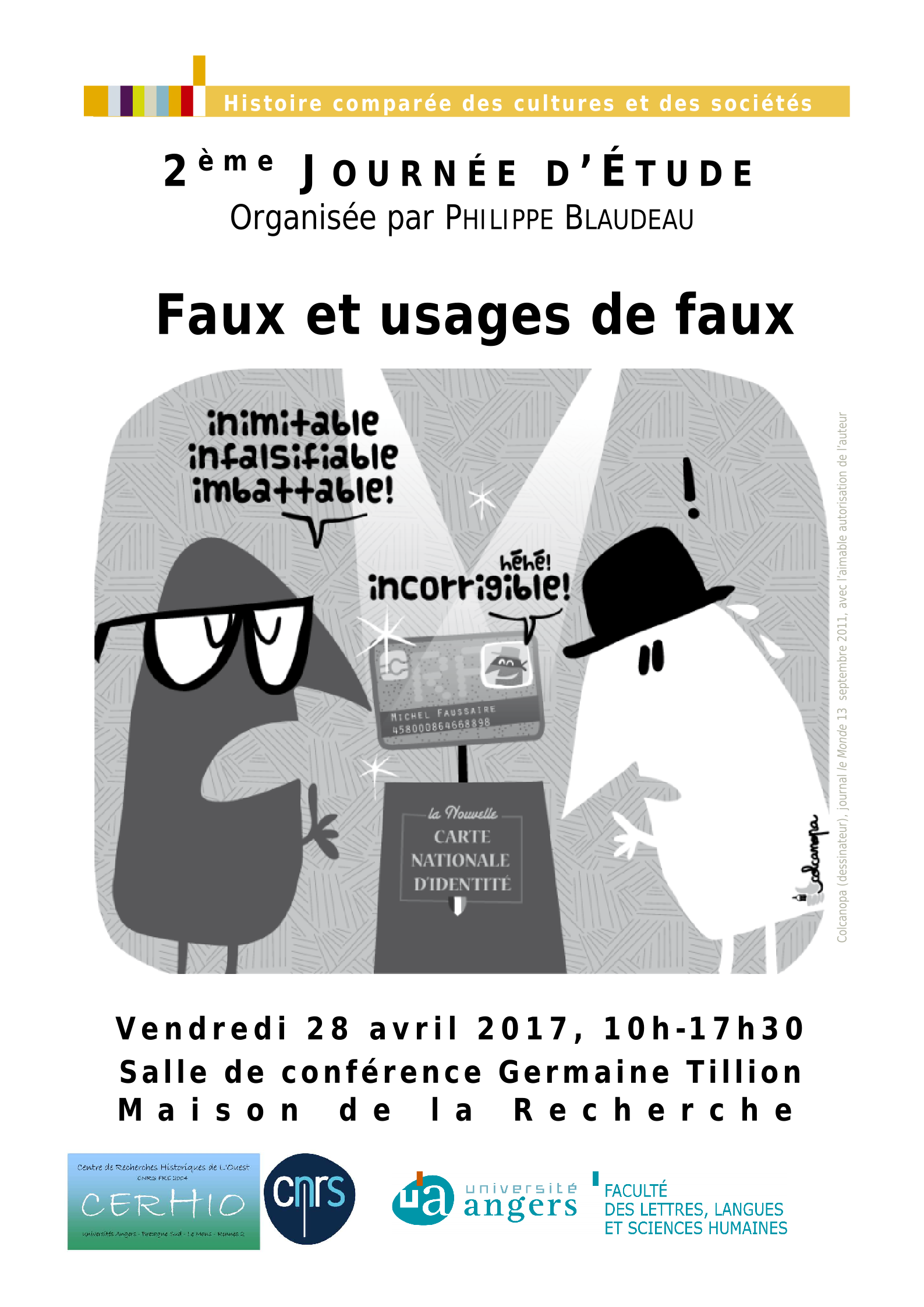 Affiche Faux et usage de Faux